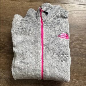 The North Face Women's Osito grey fleece jacket small